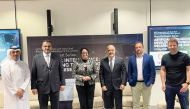(From left) Ahmed Al Enazi, Planning and Strategic Initiative Director (QSTP), Dr. Ashraf Aboulnaga, Dr. Marwa Al Ansary, Dr. Adnan Abu-Dayya, Grant Totten and Dan Jeavons.