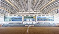 A file photo of a general view of the Al Shaqab Indoor Arena.