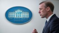 US National Security Adviser JakeSullivan during the daily briefing in the Brady Press Briefing Room of the White House in Washington, DC, on July 7, 2023. (Photo by Jim Watson / AFP)