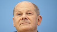 File photo: German Chancellor Olaf Scholz attends a summer news conference in Berlin, Germany August 11, 2022. REUTERS/Lisi Niesner

