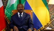 File photo of Gabon's President Ali Bongo Ondimba taken on March 1, 2023. (AFP)