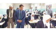 Ambassador of Bangladesh to Qatar H E Md Nazrul Islam with students during the HSC examination.