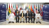 Eng. Mohamed Hamel, Secretary General of the GECF along with other officials during 4th High-Level Ad-Hoc Working Group (HLAHWG) meeting.