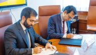 Silatech CEO Hassan Al Mulla and Executive Director of BRAC Asif Saleh signing the agreement.
