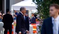 Hunter Biden (C), son of U.S. President Joe Biden, departs from the J. Caleb Boggs Federal Building on October 3, 2023 in Wilmington, Delaware. (Photo by Anna Moneymaker / GETTY IMAGES NORTH AMERICA / Getty Images via AFP)
