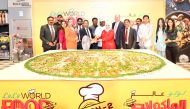 Lulu Hypermarket officials and guests inaugurating the World Food Festival.