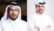 From left: H E Sheikh Faisal bin Thani Al Thani, Lesha Bank Chairman, and Mohammed Ismail Al Emadi, Lesha Bank CEO