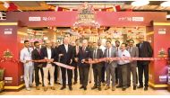 Ambassador of Spain to Qatar H E Javier Carbajosa Sanchez (centre) with Lulu officials inaugurating the ‘Festival of Spain’ promotion at the Lulu outlet in The Pearl-Qatar.
