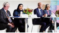 President of the Global Alliance of National Human Rights Institutions (GANHRI) and Chairperson of Qatar National Human Rights Committee (NHRC) Maryam bint Abdullah Al Attiyah addressing the conference.