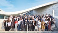 Group photo of participants of the Doha Forum: Youth Edition 2023.