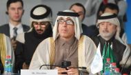 DICID Chairperson H E Dr. Ibrahim bin Saleh Al Nuaimi during the forum. 