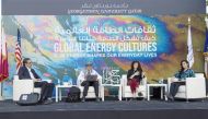 Speakers during Georgetown Qatar’s Global Energy Cultures Forum.