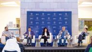 A panel discussion during the Arabic Book Club event in Doha recently.