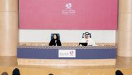 Ministry of Justice officials during the introductory meeting.  