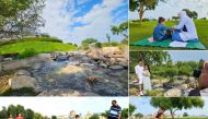 At Katara Hills, the chilly weather draws families and residents together. Photos by Marivie Alabanza / The Peninsula