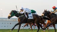 Carlos Henrique guides Al Harqah to victory. PIC: Juhaim/QREC 