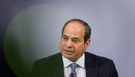 File photo of Egyptian President Abdel Fattah al-Sisi.

