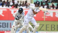 England's captain Ben Stokes plays a shot during the fourth day of the second Test cricket match between India and England at the Y.S. Rajasekhara Reddy Cricket Stadium in Visakhapatnam on February 5, 2024. (Photo by Dibyangshu Sarkar / AFP) 