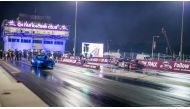 A file photo of action during the third round of the Arabian Drag Racing League.