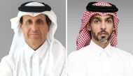 QIC Group Chairman, Sheikh Hamad bin Faisal bin Thani Jasim Al Thani (left) and QIC Group CEO, Salem Al Mannai