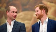 File: Britain's Prince William and Prince Harry 