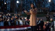 US Republican presidential hopeful and former UN ambassador Nikki Haley speaks during a campaign event at Irmo Town Park in Irmo, South Carolina, on February 17, 2024. (Photo by Allison Joyce / AFP)
