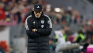 (FILES) Bayern Munich's German head coach Thomas Tuchel reacts during the German first division Bundesliga football match between FC Bayern Munich and Union Berlin in Munich on January 24, 2024. (Photo by MICHAELA STACHE / AFP)