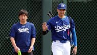 Shohei Ohtani #17 of the Los Angeles Dodgers prepares for a game against the Chicago White Sox at Camelback Ranch on February 27, 2024 in Glendale, Arizona. (Photo by Christian Petersen / GETTY IMAGES NORTH AMERICA / Getty Images via AFP)