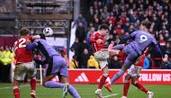 Liverpool's Uruguayan striker #09 Darwin Nunez scores a goal during the English Premier League football match between Nottingham Forest and Liverpool at The City Ground in Nottingham, central England, on March 2, 2024. (Photo by Paul ELLIS / AFP) 