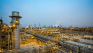 The Fadhili gas plant in Saudi Arabia.