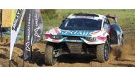 Qatar's Nasser Saleh Al Attiyah and his French co-driver Edouard Boulanger in action during yesterday's prologue. 