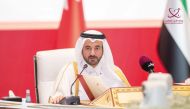 QMC CEO H E Sheikh Abdulaziz bin Thani Al Al Thani chairs the meeting of Their Excellencies the Undersecretaries of Information Ministries of the Gulf Cooperation Council, yesterday.