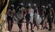 File photo of Kenyan police / AFP