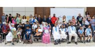 Participants and coaches of Ability Friendly Programme during the ceremony.