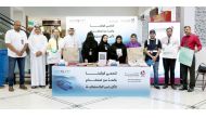 Ministry of Municipality and LuLu Hypermarket officials during the programme.