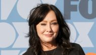 A photograph taken on August 7, 2019 shows US actress Shannen Doherty attending the FOX Summer TCA 2019 All-Star Party at Fox Studios in Los Angeles. (Photo by Michael Tran / AFP)
