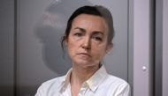 (FILES) Alsu Kurmasheva, a US-Russian journalist for Radio Free Europe/Radio Liberty (RFE/RL) who was arrested last year for failing to register as a 