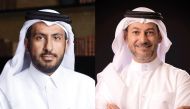 Sheikh Faisal bin Thani Al Thani (left), Chairman of Ooredoo Group and Aziz Aluthman Fakhroo, CEO of Ooredoo Group