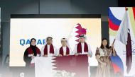 Qatari students participating in the 2024 International Nuclear Science Olympiad held in the Philippines. 