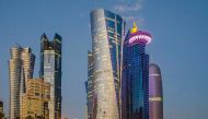 A general view of the buildings seen in Doha, Qatar. (QNA)