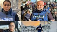Clockwise from top right: Wael Al Dahdouh, Motaz Azaiza, Bisan Owda, and Hind Khoudary. Photo combo/The Peninsula

