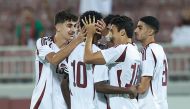 Qatar beat Singapore during the AFC U-20 Asian Cup China 2025 Qualifiers at the Abdullah Bin Khalifa Stadium-Qatar on September 25, 2024. (Photo by Rajan Vadakkemuriyil / The Peninsula)
