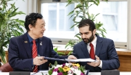 The agreement was formalized by FAO Director-General Dr. Qu Dongyu and Hassan Ali Al Mulla, CEO of Silatech.