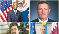 Clockwise from top left: US Ambassador to Qatar H E Timmy Davis; Australian Ambassador to Qatar H E Shane Flanagan; Swedish Ambassador to Qatar H E Gautam Bhattacharyya and British Ambassador to Qatar H E Neerav Patel
 