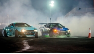 Action during the fourth round of the 2024 the Qatar Drift Championship.