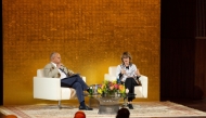 Dr. Agnes Callamard in conversation with Dean Safwan Masri at GU-Q.