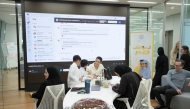 Little Employee participants at Qatar Foundation’s Communication Directorate.