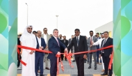 Officials during the launch of logistics hub in Ras Laffan.
