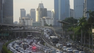 Traffic flow during the evening rush hour in Jakarta, Indonesia, Jan. 7, 2025. (Xinhua/Zulkarnain)

