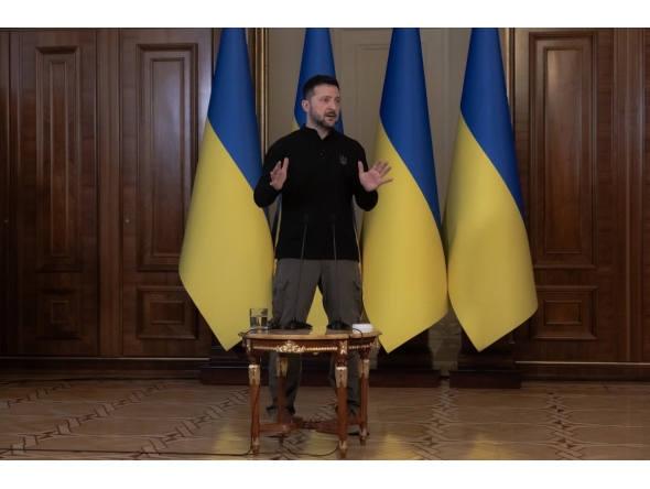 Representational file photo of Ukrainian President Volodymyr Zelenskyy